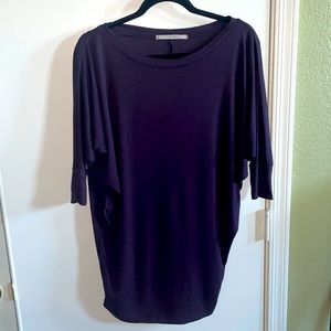 41 Hawthorn Purple Dolman Top